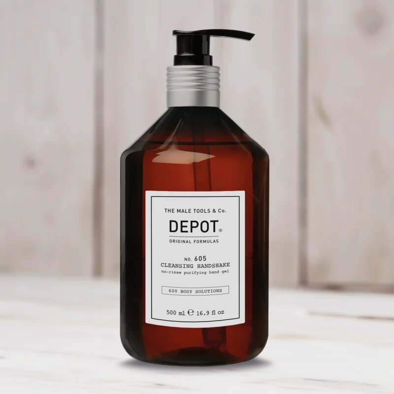 Depot 600 BODY SOLUTIONS NO. 605 CLEANSING HAND SHAKE čistilni gel za roke 500 ml