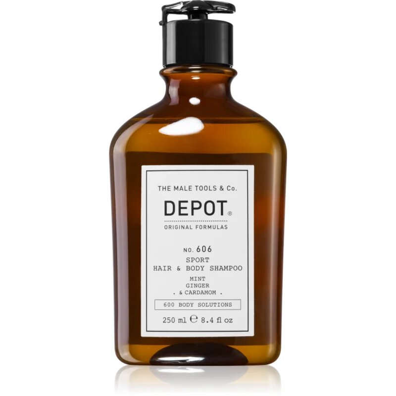 Depot 600 BODY SOLUTIONS NO. 606 SPORT HAIR & BODY šampon za lase in telo 250 ml