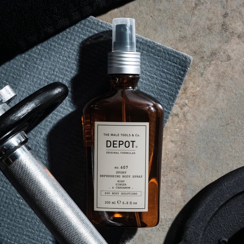 Depot 600 BODY SOLUTIONS NO. 607 SPORT REFRESHING BODY SPRAY osvežujoče pršilo za telo za moške 200 ml