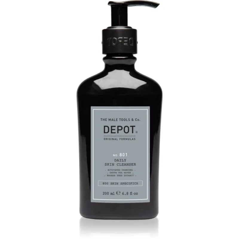 Depot 800 SKIN SPECIFICS NO. 801 DAILY SKIN CLEANSER čistilni gel za vse tipe kože 200 ml