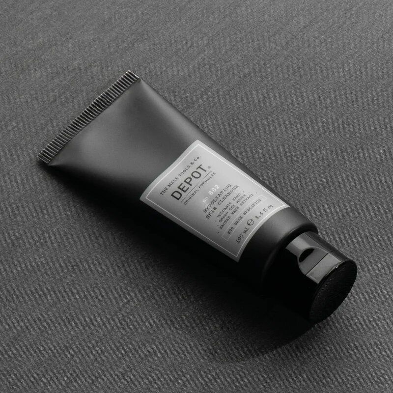 Depot 800 SKIN SPECIFICS NO. 802 EXFOLIATING SKIN CLEANSER eksfoliacijski čistilni gel za moške 100 ml