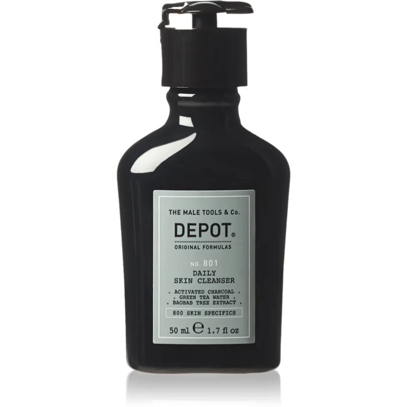 Depot No. 801 Daily Skin Cleanser čistilni gel za vse tipe kože 50 ml