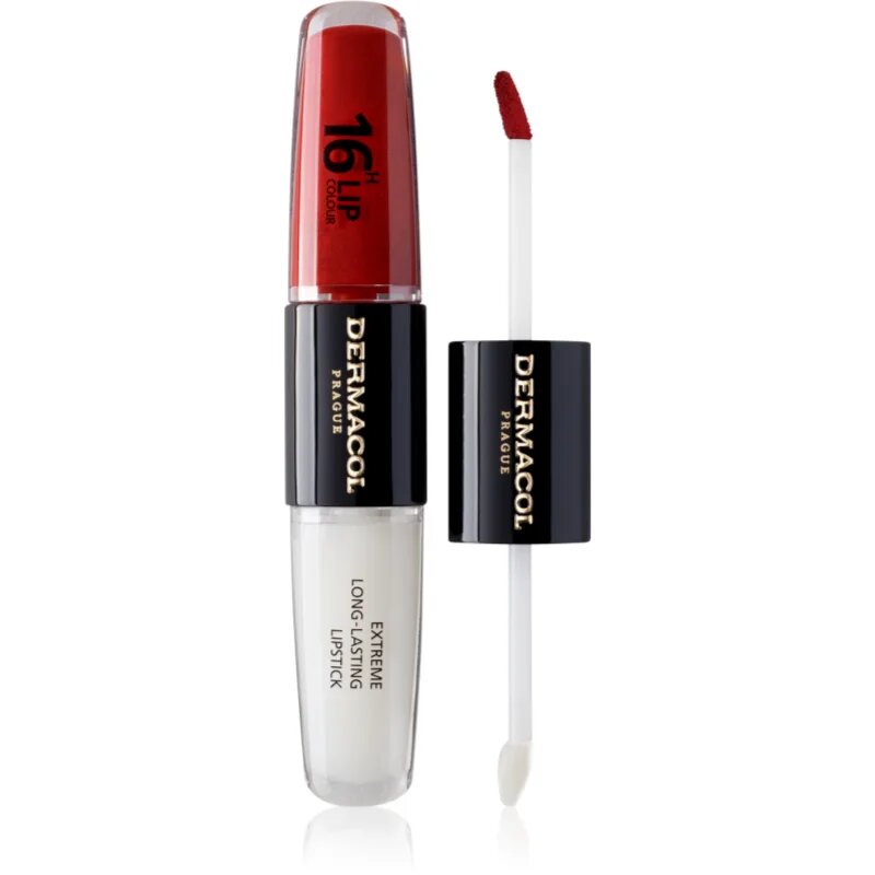 Dermacol 16H Lip Colour Dolgoobstojna šminka in sijaj za ustnice odtenek 20 Secret Lovespell 2x4 ml
