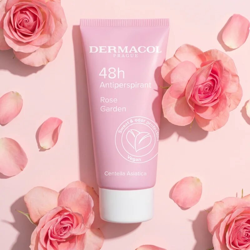 Dermacol 48h Antiperspirant kremasti antiperspirant s pomirjajočim učinkom dišave Rose Garden 50 ml