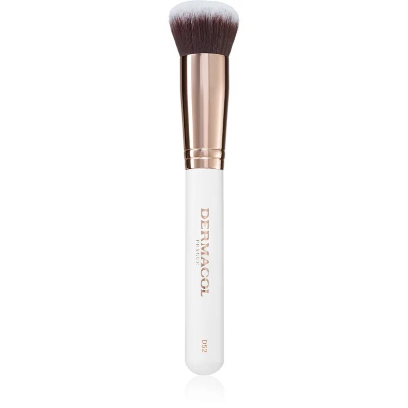 Dermacol Accessories Master Brush by PetraLovelyHair čopič za podlago in puder D52 Rose Gold 1 kos