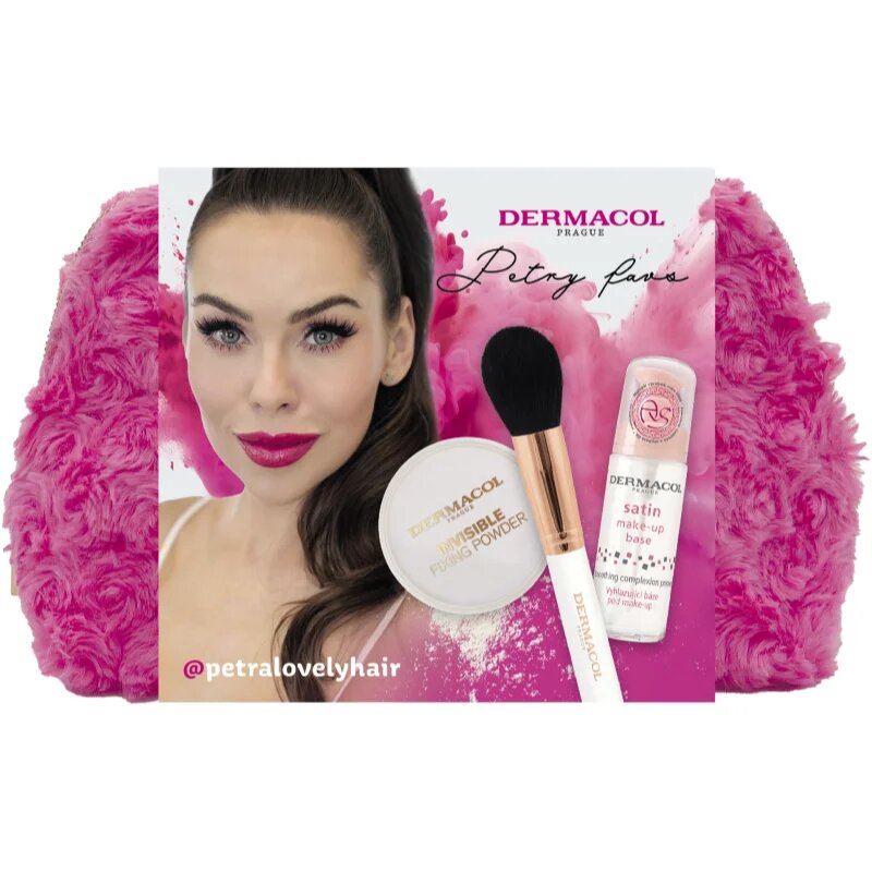 Dermacol Accessories Master Brush by PetraLovelyHair darilni set za popoln videz D56 Rose Gold