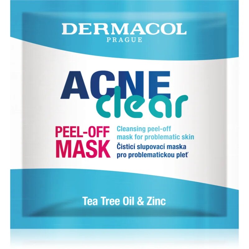 Dermacol Acne Clear čistilna luščilna maska za problematično kožo 8 ml
