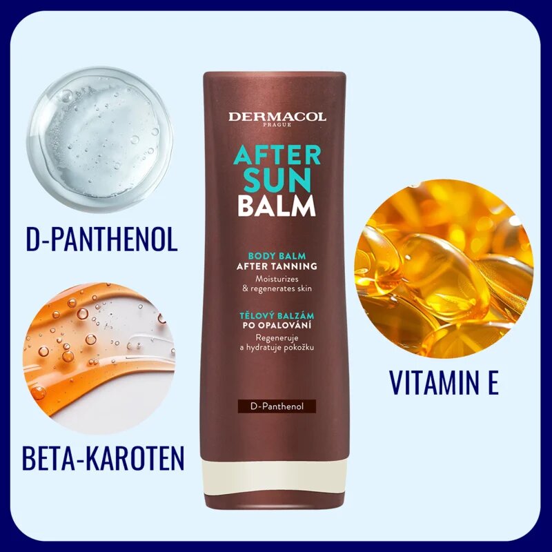Dermacol After Sun vlažilni balzam za telo po sončenju 200 ml