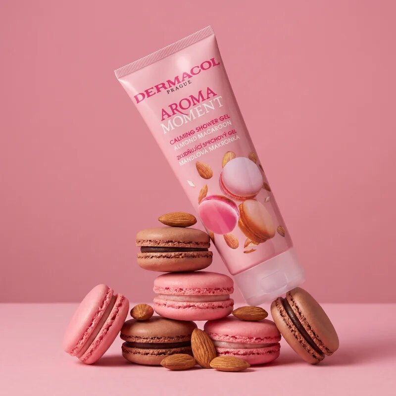 Dermacol Aroma Moment Almond Macaroon pomirjajoči gel za tuširanje 250 ml