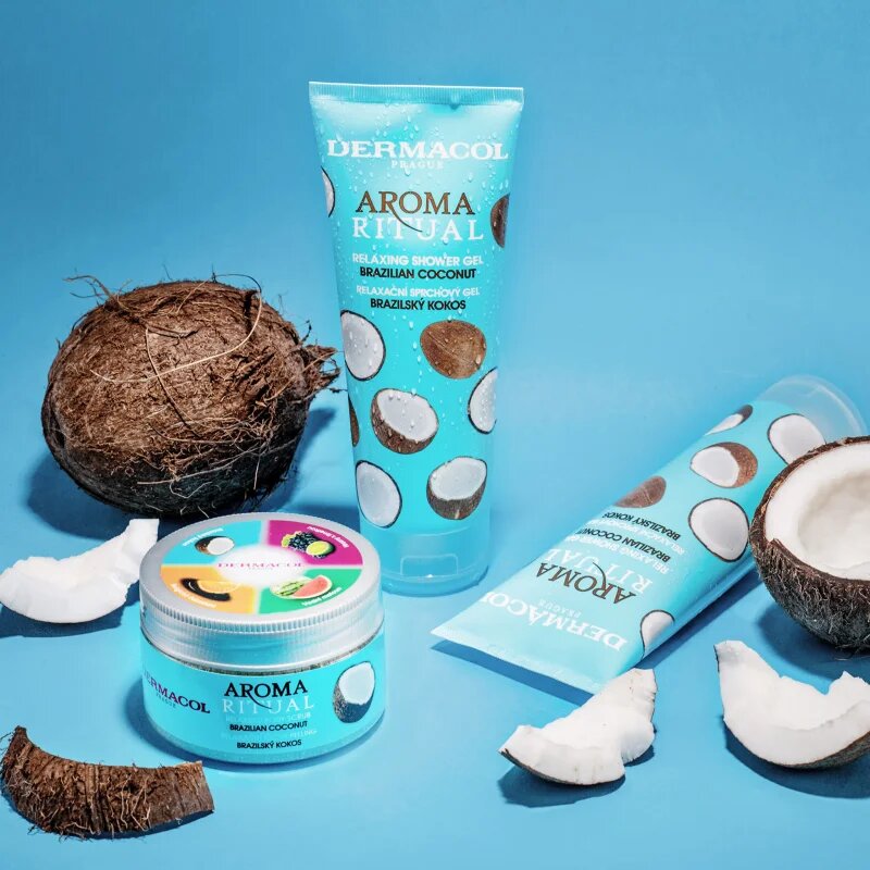 Dermacol Aroma Moment Brazilian Coconut relaksacijski gel za prhanje 250 ml