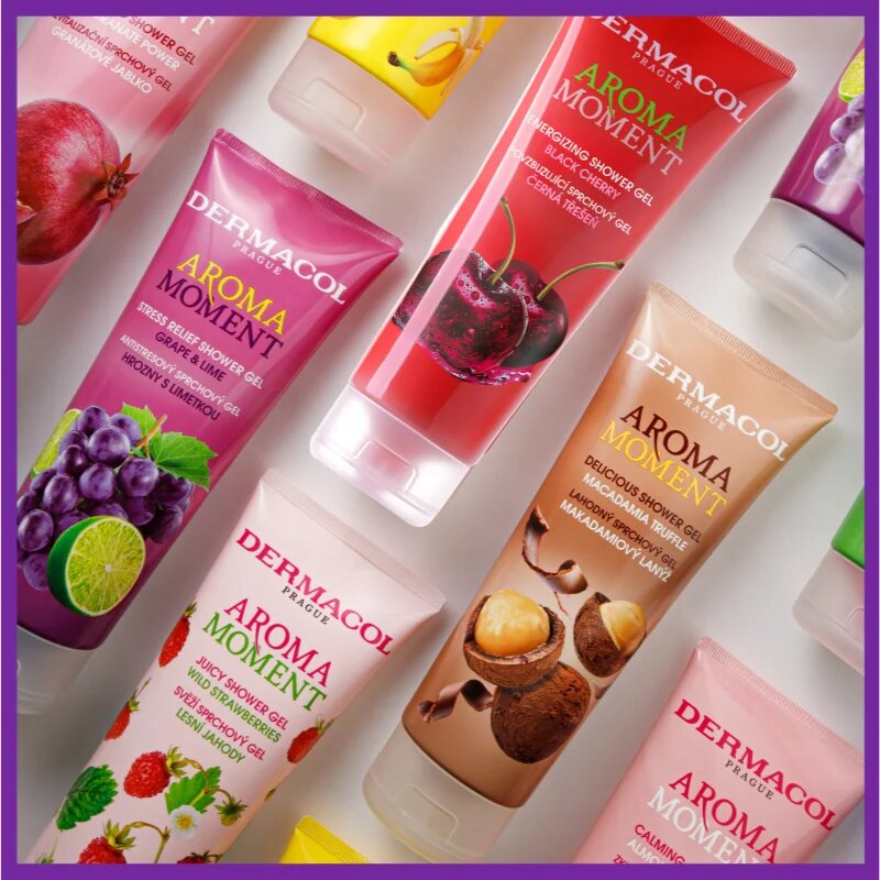 Dermacol Aroma Moment Grape & Lime antistresni gel za prhanje 250 ml