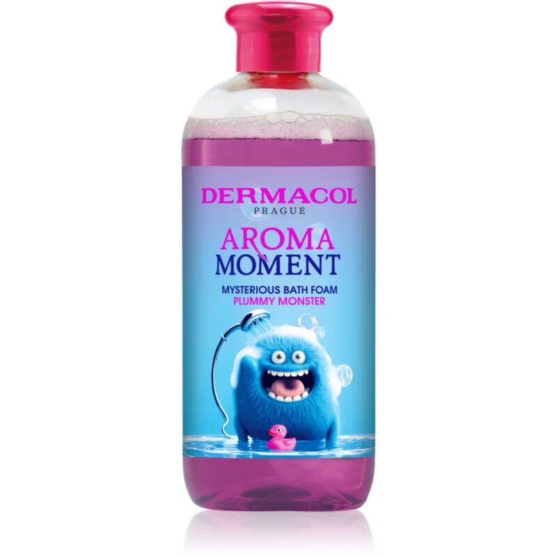 Dermacol Aroma Moment Plummy Monster pena za kopel za otroke dišave Plum 500 ml