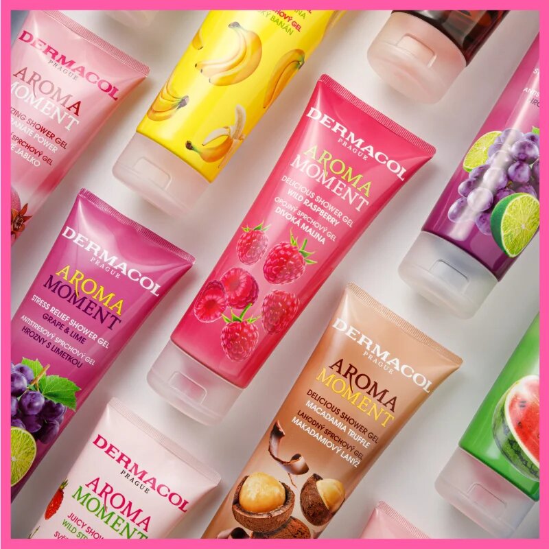 Dermacol Aroma Moment Wild Raspberry opojen gel za prhanje 250 ml