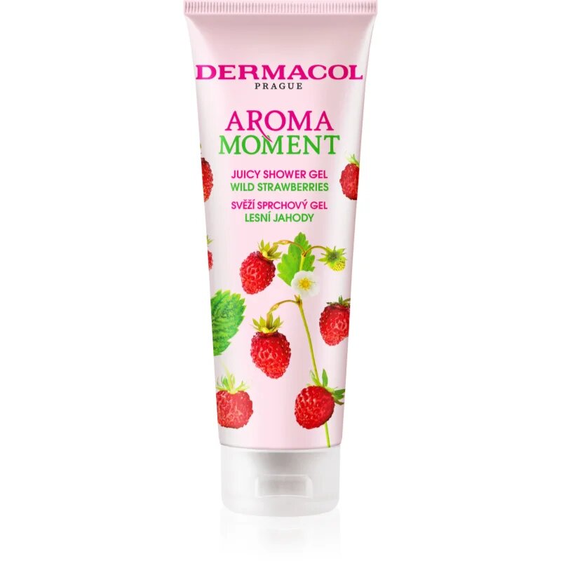 Dermacol Aroma Moment Wild Strawberries svež gel za prhanje 250 ml
