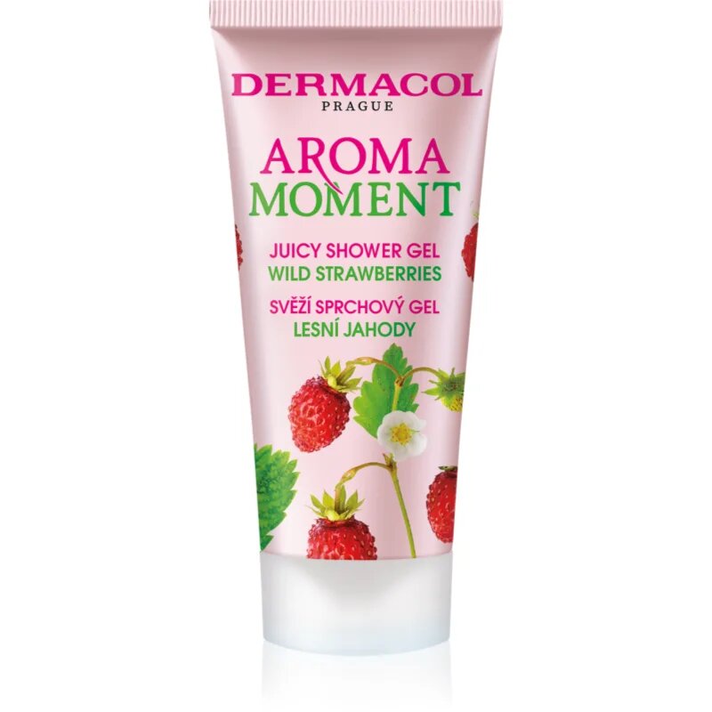 Dermacol Aroma Moment Wild Strawberries svež gel za prhanje 30 ml
