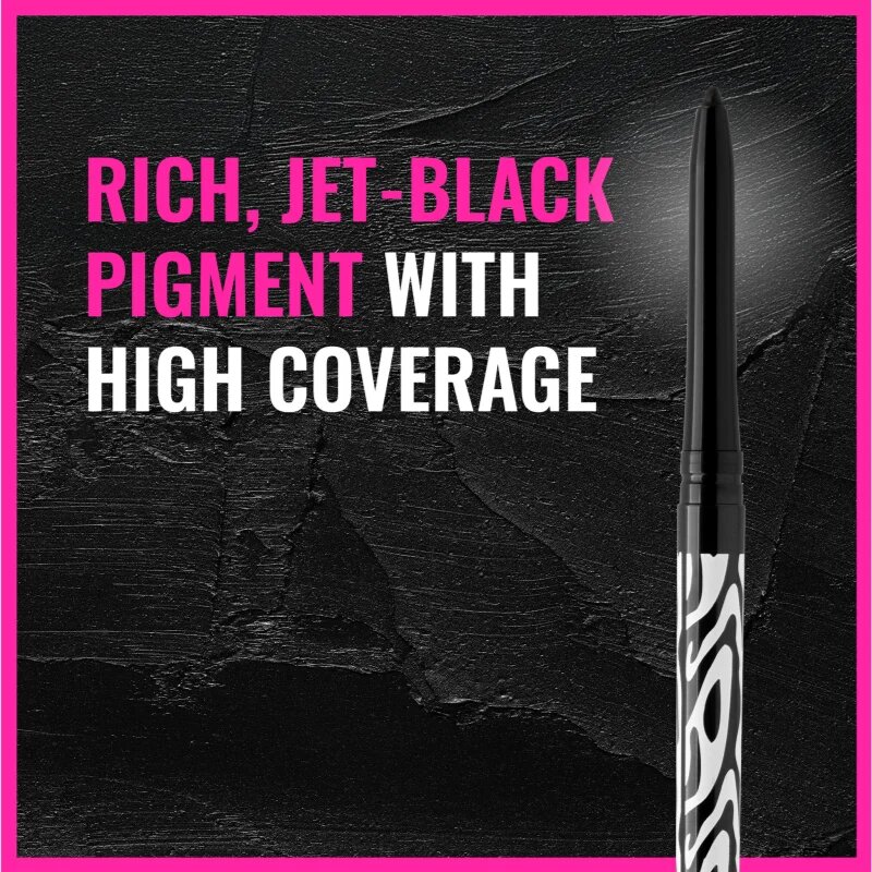 Dermacol Black Sensation Matt Black svinčnik za oči black 0.35 g