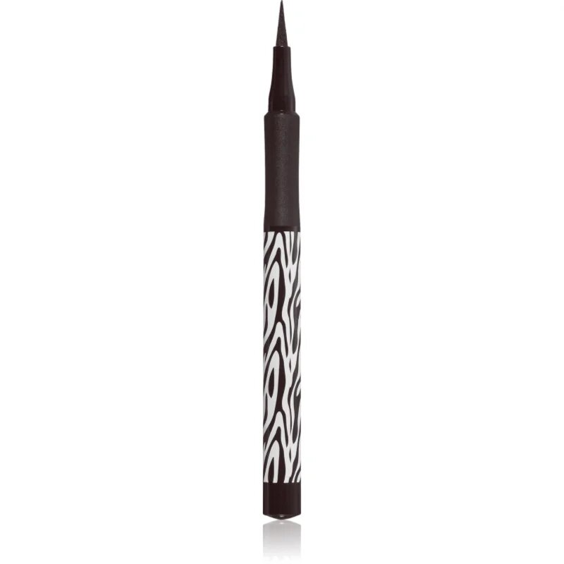 Dermacol Black Sensation Precise Black tekoče črtalo za oči Brown 1 ml