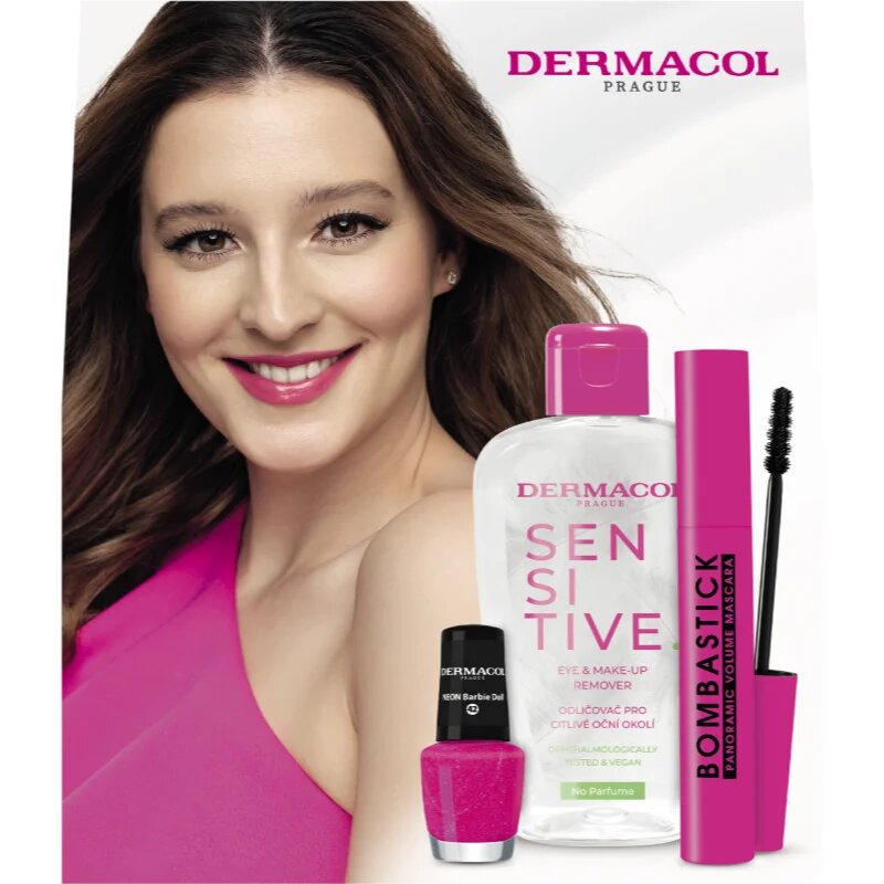 Dermacol Bombastick darilni set za popoln videz 42 Barbie Doll