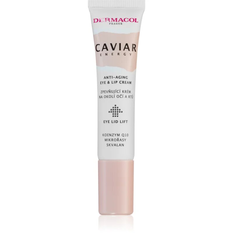 Dermacol Caviar Energy krema proti gubam za predel okoli oči in ustnic 15 ml