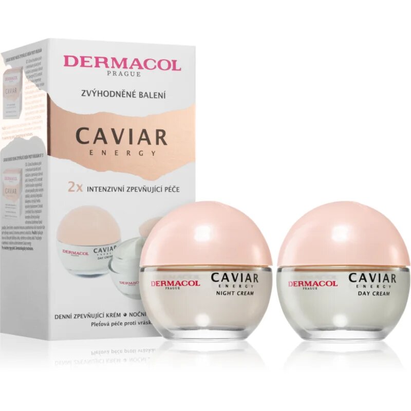 Dermacol Caviar Energy učvrstitvena krema DUO paket