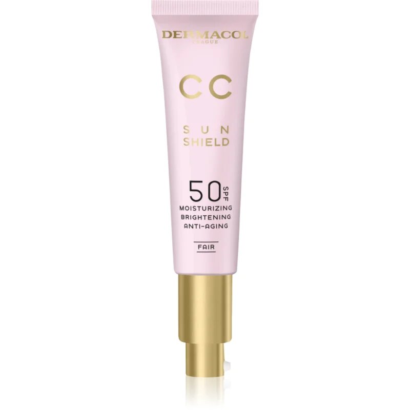 Dermacol CC Sun Shield CC krema s pomlajevalnim učinkom SPF 50 odtenek Fair 30 ml