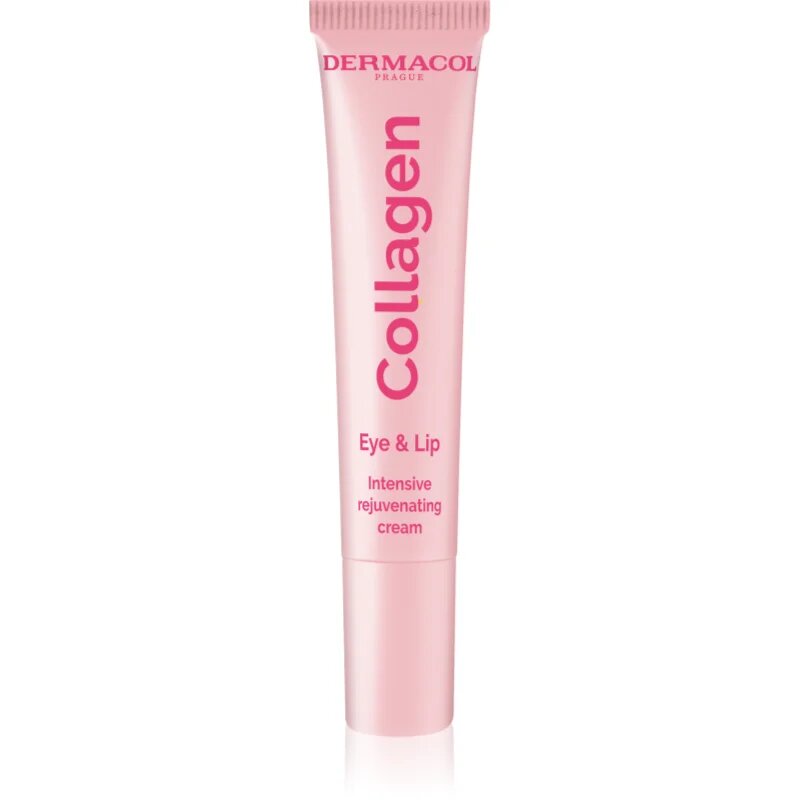 Dermacol Collagen intenzivna pomlajevalna krema za oči in ustnice 15 ml