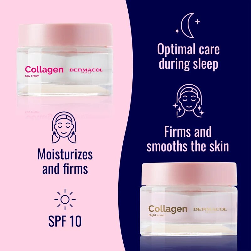 Dermacol Collagen pomlajevalna dnevna krema SPF 10 50 ml