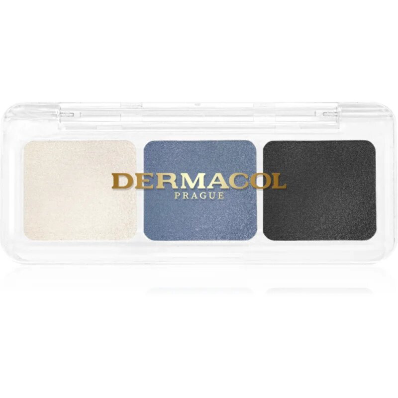 Dermacol Compact Trio paleta senčil za oči odtenek 2 Starry Night 4.2 g