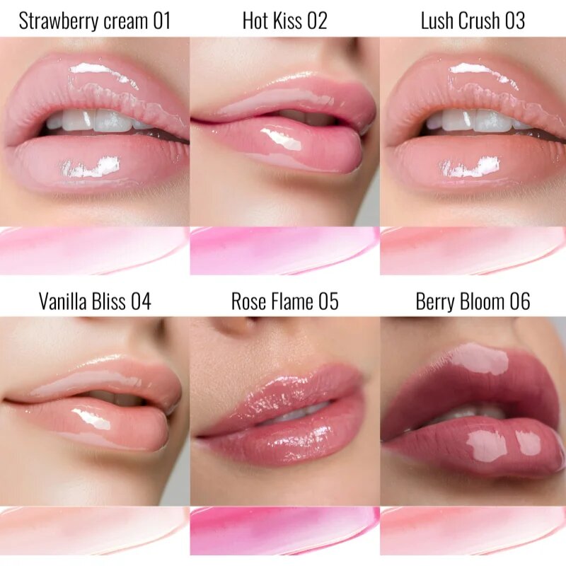Dermacol Diamond Edition Lip Oil tonirno olje za ustnice z učinkom povečanja odtenek 01 Strawberry Cream 4 ml