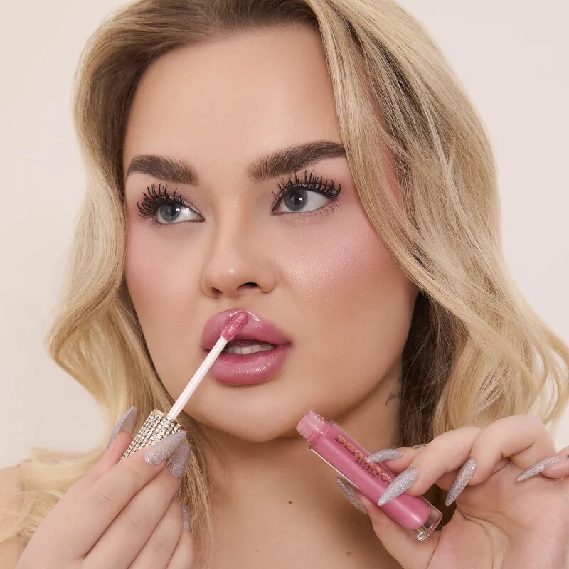 Dermacol Diamond Edition Peptide Lip Glaze negovalni sijaj za ustnice s peptidi odtenek 01 Stardust 2.5 ml