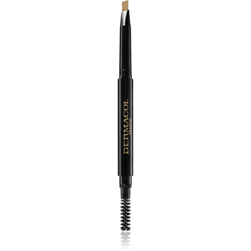 Dermacol Eyebrow Perfector samodejni svinčnik za obrvi s krtačko odtenek 01 3 g