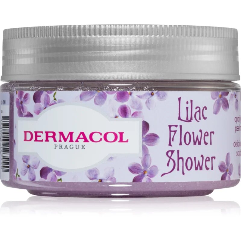 Dermacol Flower Care Lilac sladkorni piling za telo 200 g