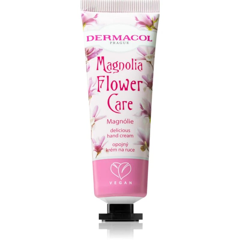 Dermacol Flower Care Magnolia negovalna krema za roke z vonjem cvetja 30 ml