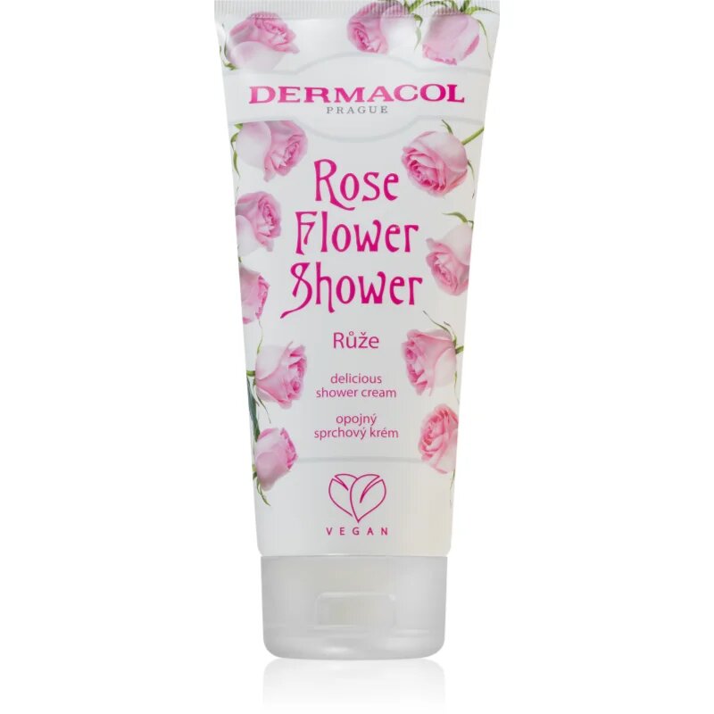 Dermacol Flower Care Rose krema za prhanje 200 ml