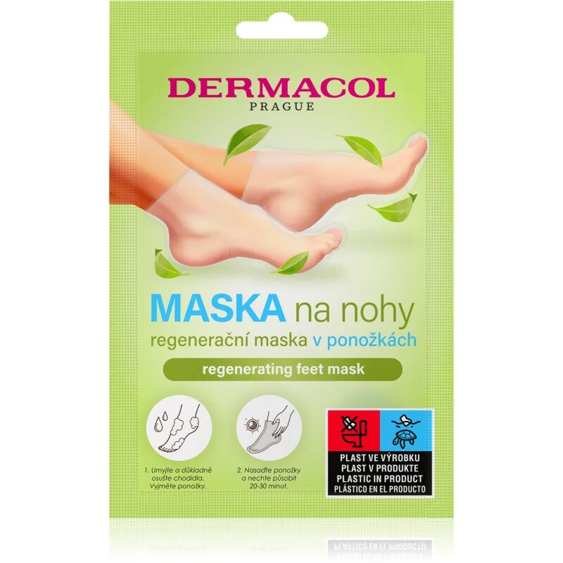 Dermacol Foot Mask vlažilne nogavice z regeneracijskim učinkom 1 par