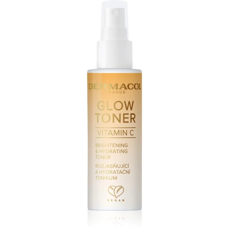 Dermacol Glow Toner tonik za obraz v pršilu za osvetljevanje kože in hidratacijo 100 ml