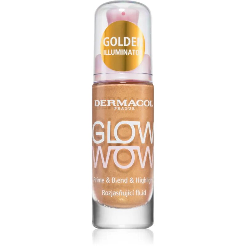 Dermacol GLOW WOW Golden Illuminator fluid za osvetljevanje 20 ml