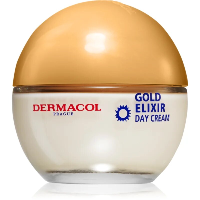 Dermacol Gold Elixir dnevna pomlajevalna krema s kaviarjem 50 ml