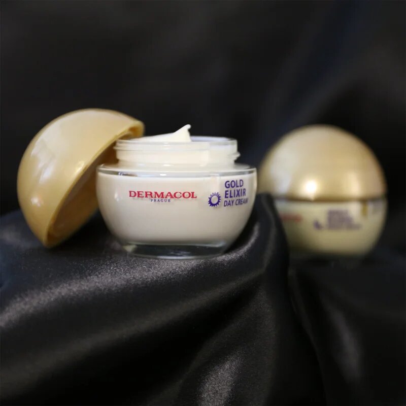 Dermacol Gold Elixir dnevna pomlajevalna krema s kaviarjem 50 ml
