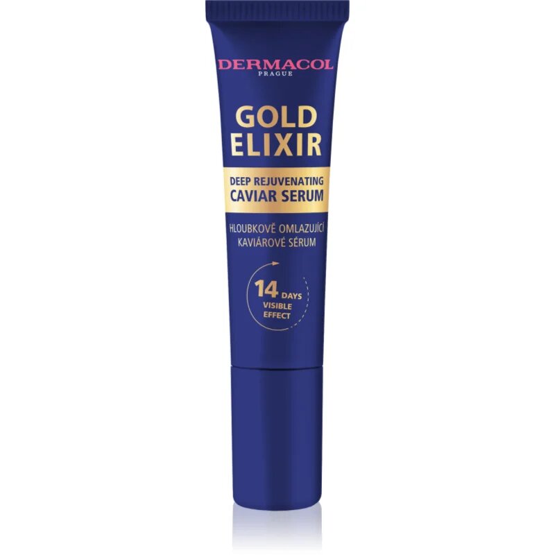 Dermacol Gold Elixir globinsko obnovitveni serum s kaviarjem 12 ml