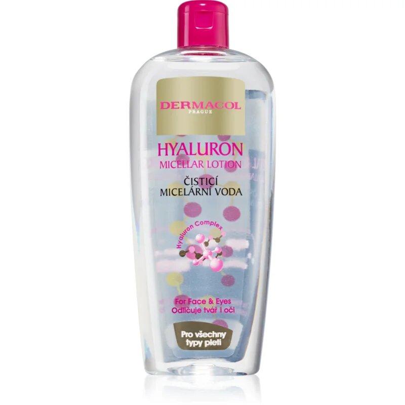 Dermacol Hyaluron čistilna micelarna voda 400 ml