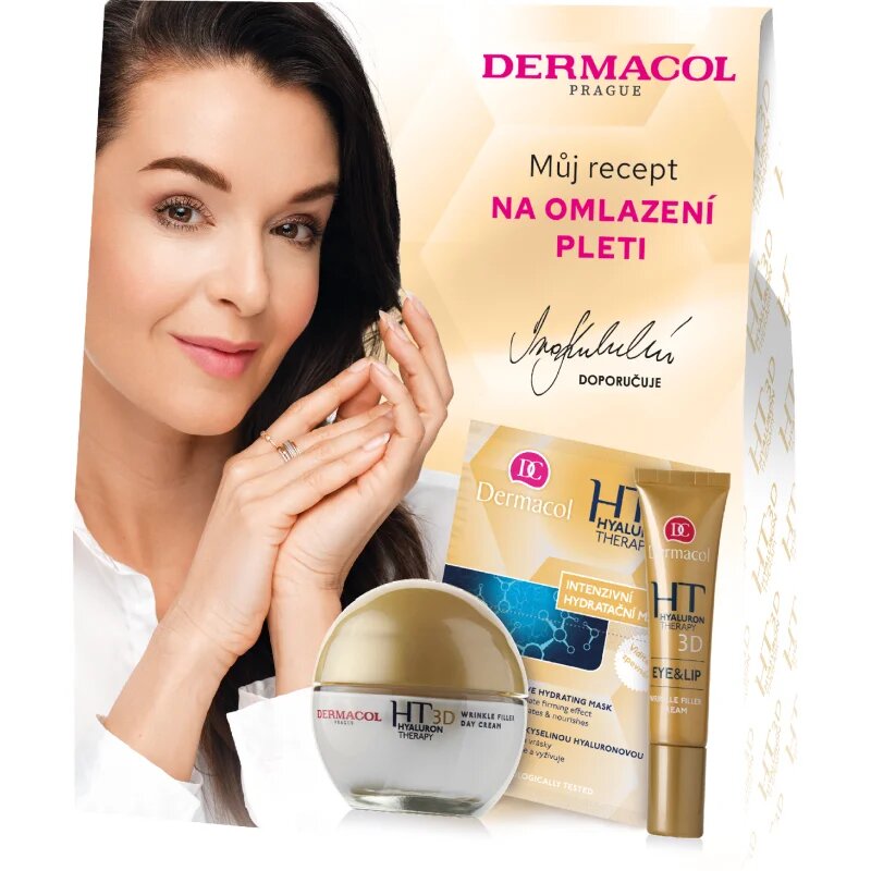 Dermacol Hyaluron Therapy 3D darilni set s hialuronsko kislino za ženske