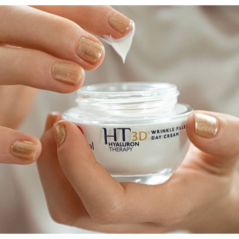 Dermacol Hyaluron Therapy 3D nočna krema za preoblikovanje obraza 50 ml