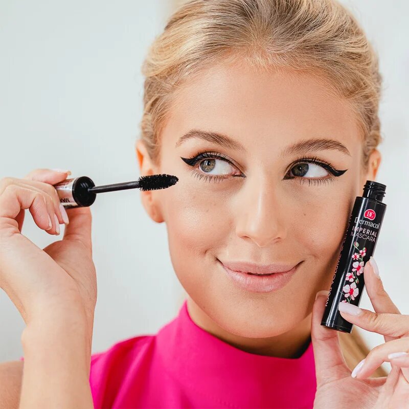 Dermacol Imperial Maxi Volume & Length maskara za podaljšanje trepalnic Black 13 ml