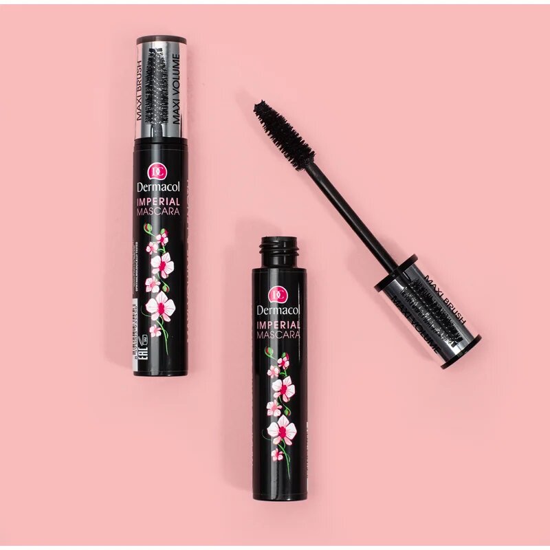 Dermacol Imperial Maxi Volume & Length maskara za podaljšanje trepalnic Black 13 ml
