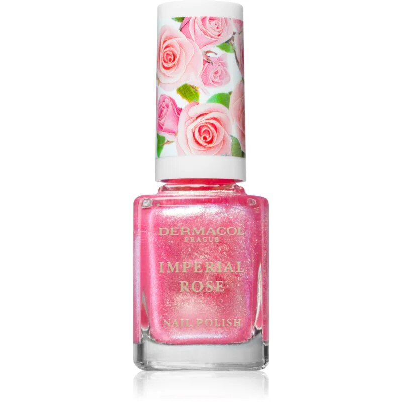Dermacol Imperial Rose lak za nohte bleščeč odtenek 02 11 ml