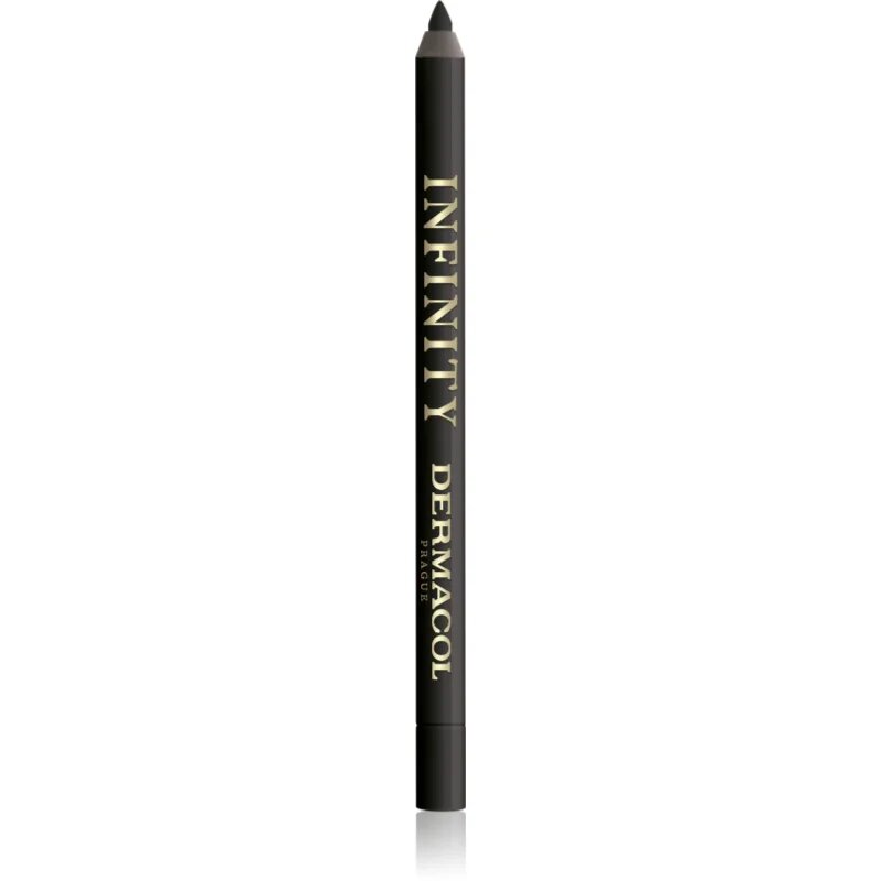 Dermacol Infinity 20H kovinski svinčnik za oči vodoodporna odtenek 01 1.32 g