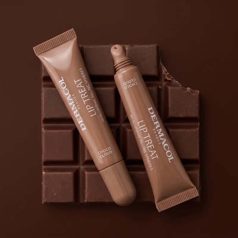 Dermacol Lip Treat vlažilni sijaj za ustnice odtenek 12 Choco Cloud 10 ml