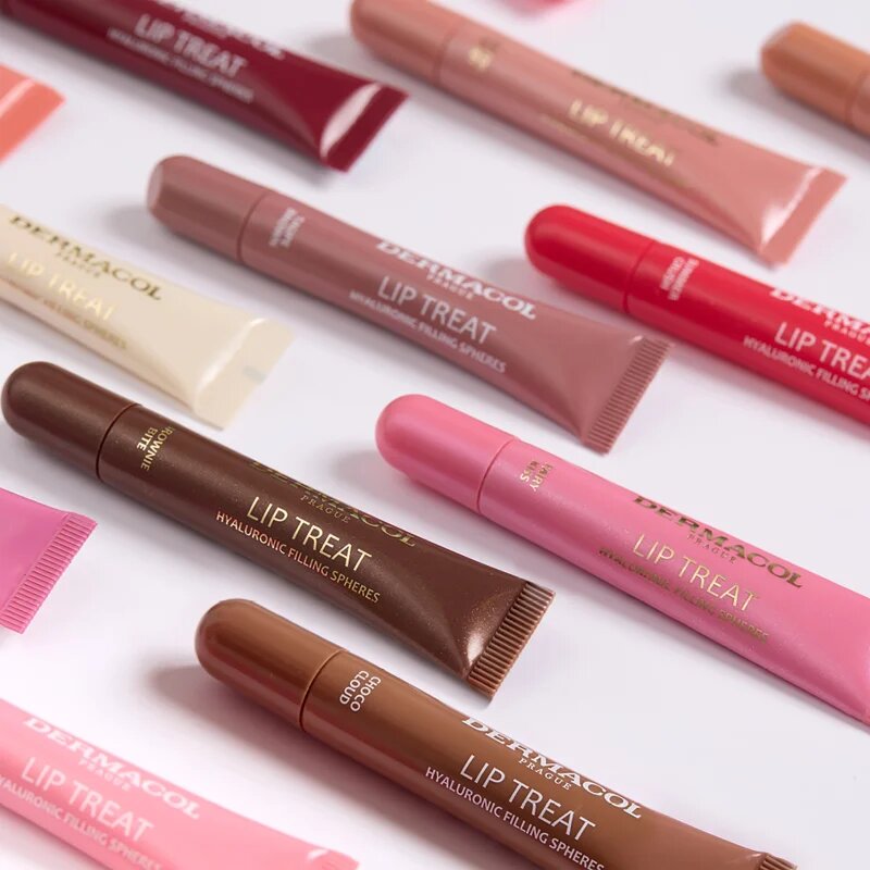 Dermacol Lip Treat vlažilni sijaj za ustnice odtenek 12 Choco Cloud 10 ml