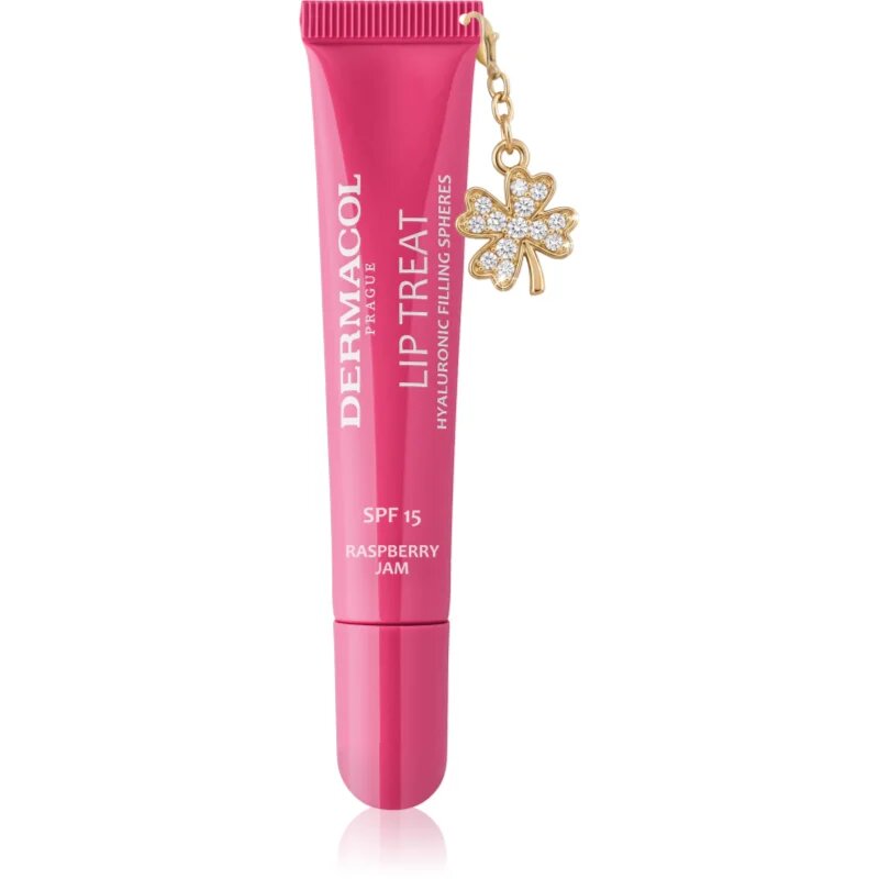 Dermacol Lip Treat vlažilni sijaj za ustnice SPF 15 odtenek 16 Raspberry Jam 10 ml